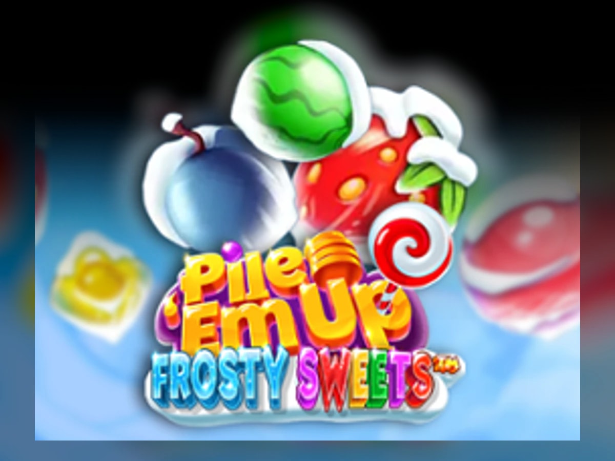Pile ‘Em Up Frosty Sweets slot game artwork