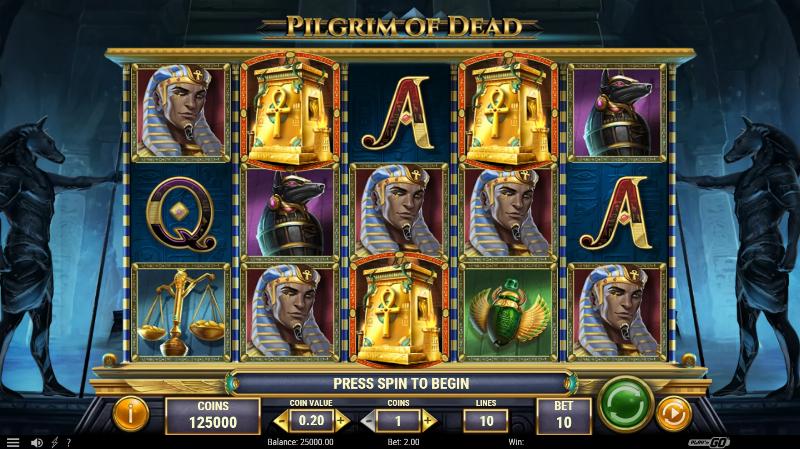 Pilgrim Of Dead slot game artwork
