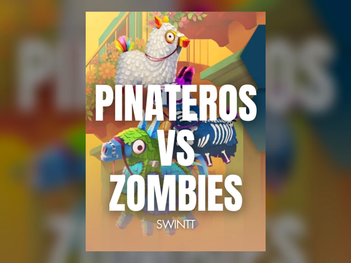 Pinateros vs Zombies slot game artwork