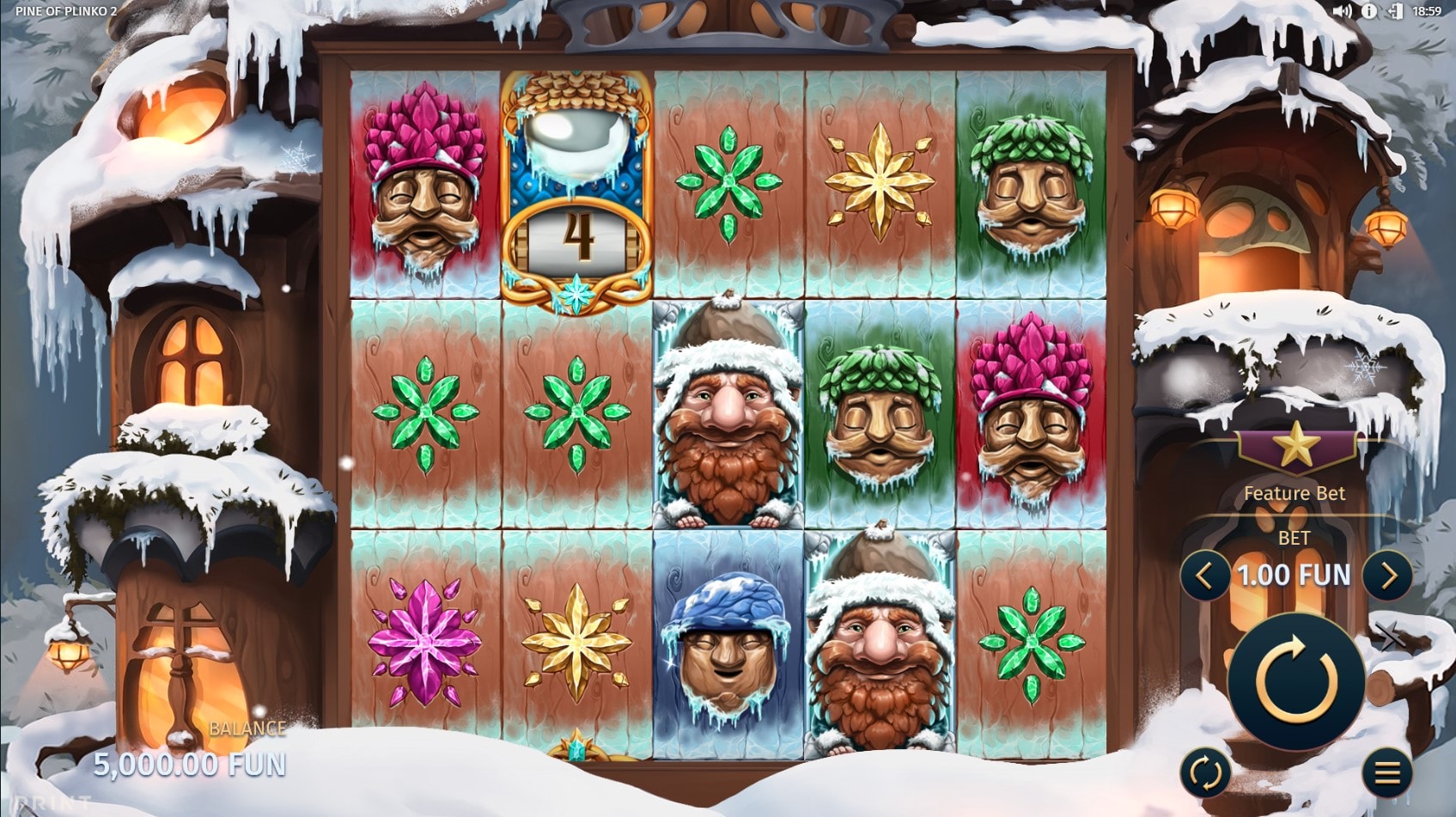 Pine Of Plinko 2 slot game artwork