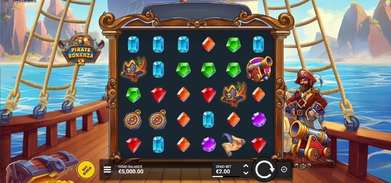 Pirate Bonanza 2 slot game artwork