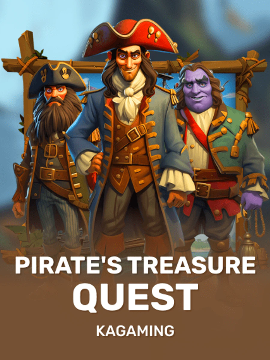 Pirate's Treasure Quest slot game artwork