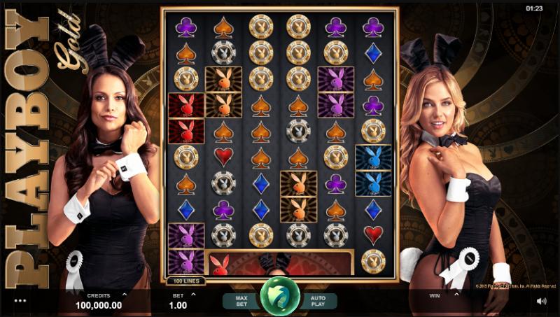 Playboy Gold slot game artwork