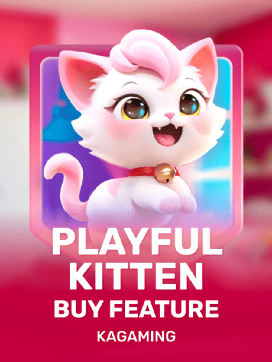Playful Kitten Buy Feature slot game artwork