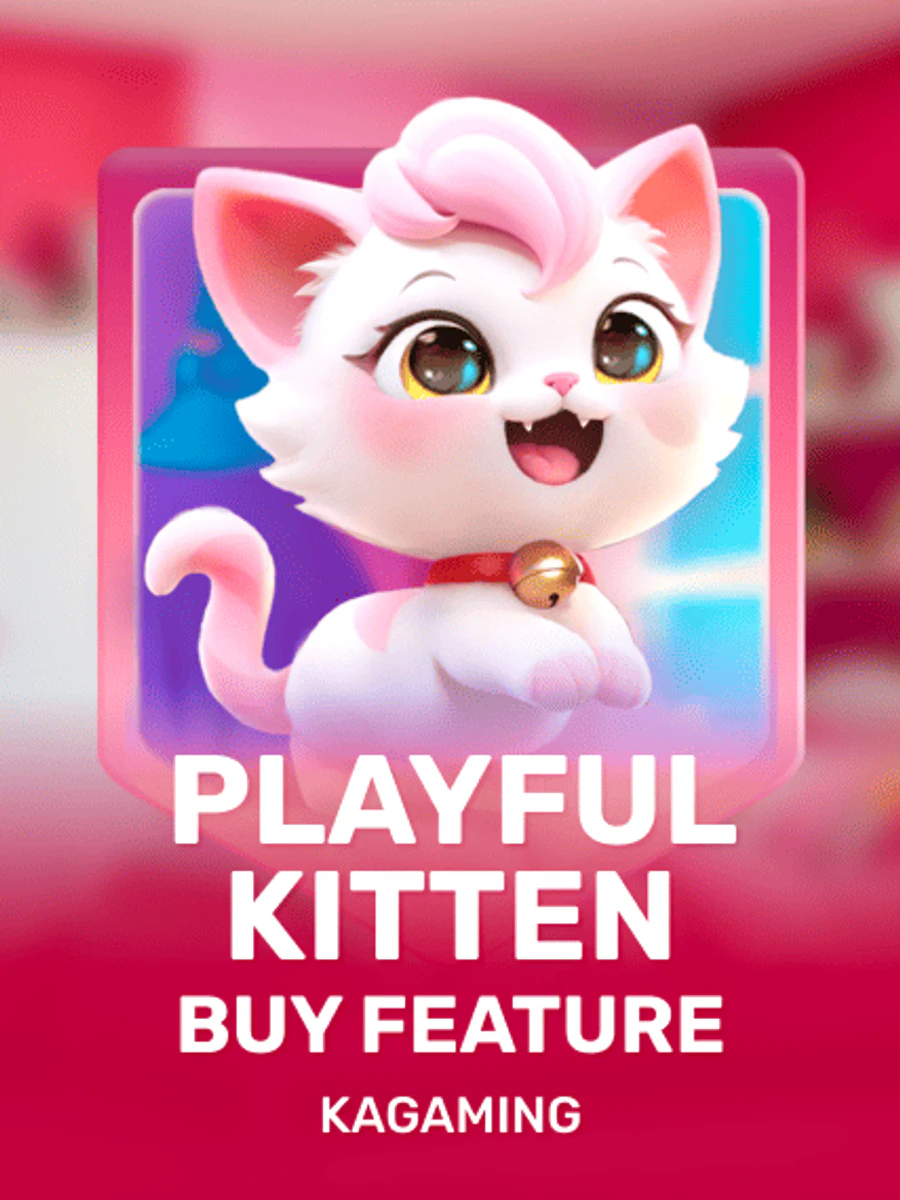 Playful Kitten Buy Feature slot game artwork