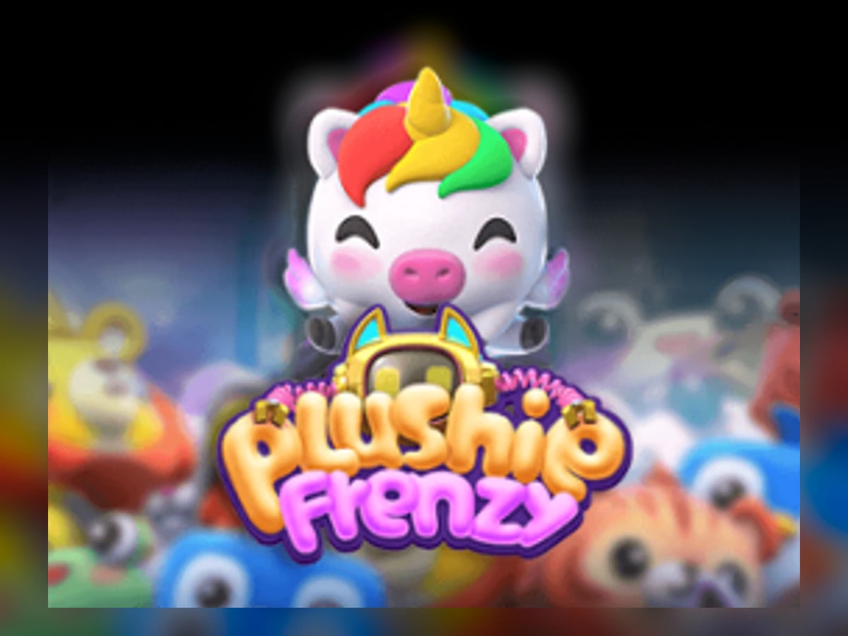 Plushie Frenzy slot game artwork