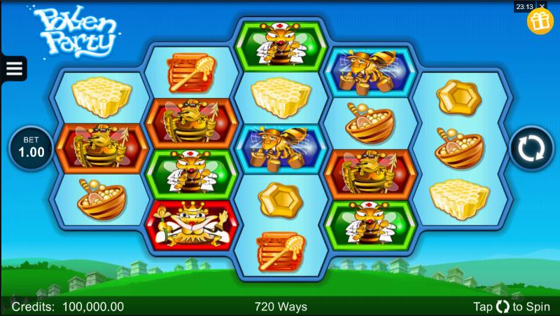 Pollen Party Online Slot slot game artwork