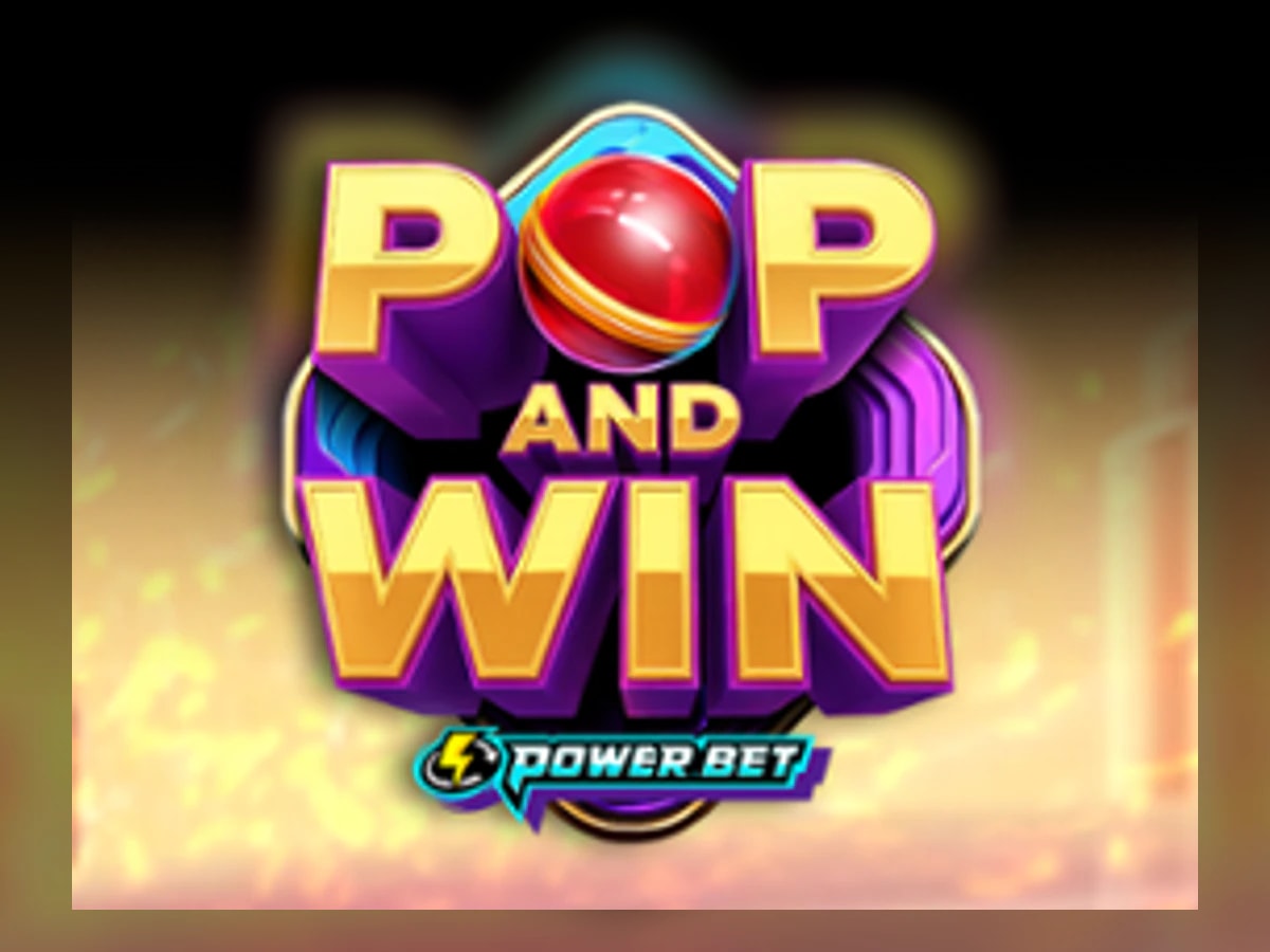 Pop and Win slot game artwork