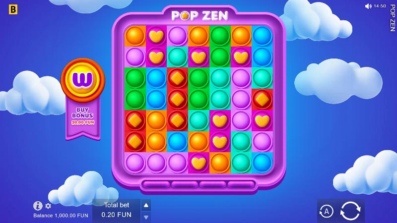 Pop Zen slot game artwork