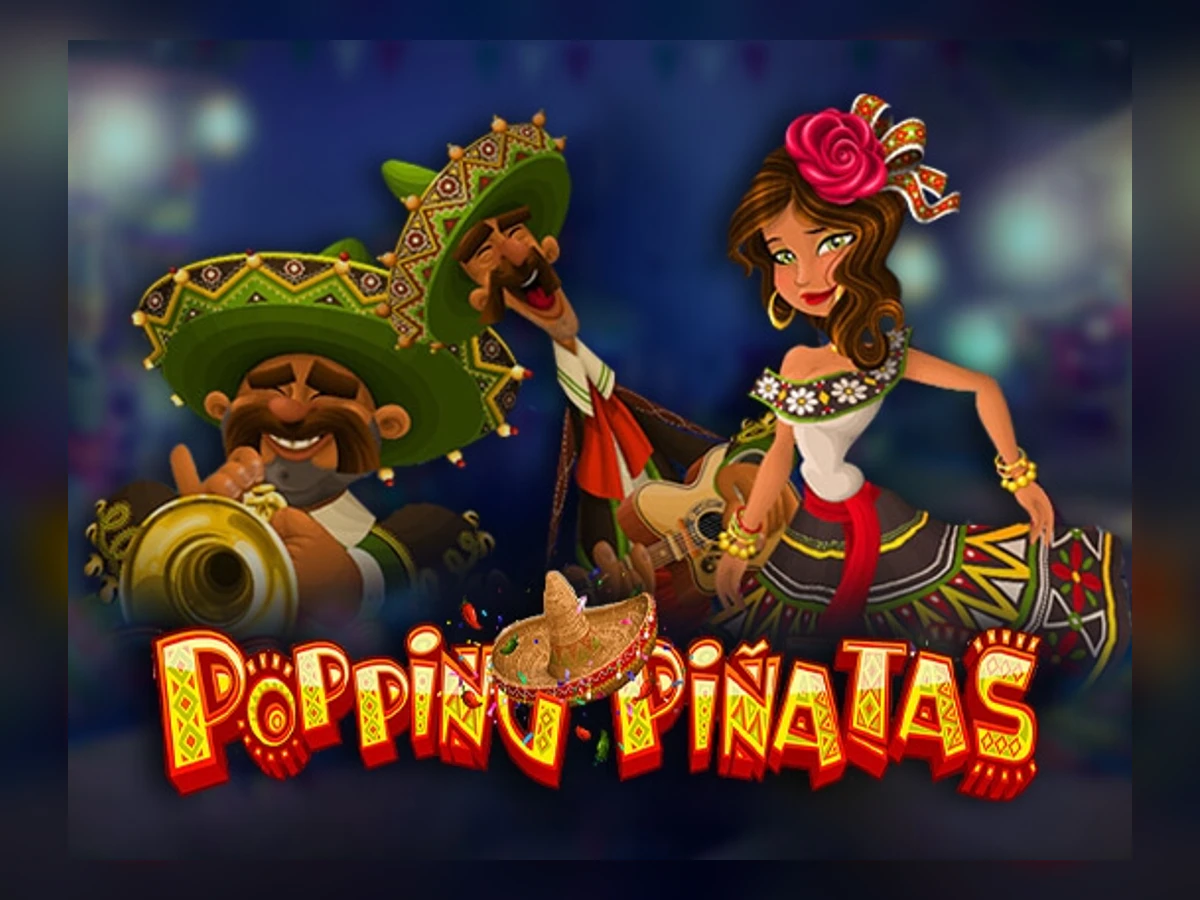 Popping Piñatas slot game artwork