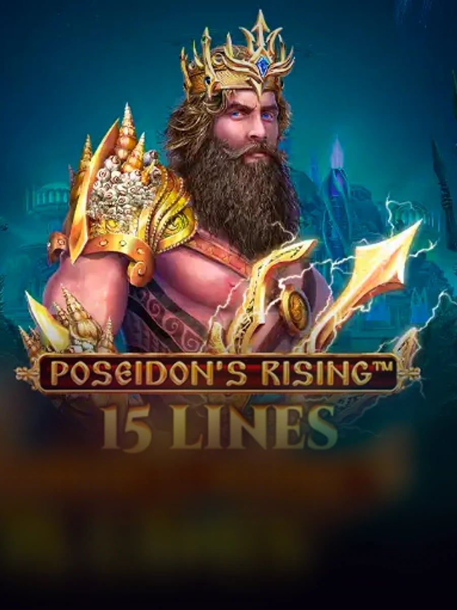 Posiedon's Rising 15 Lines slot game artwork