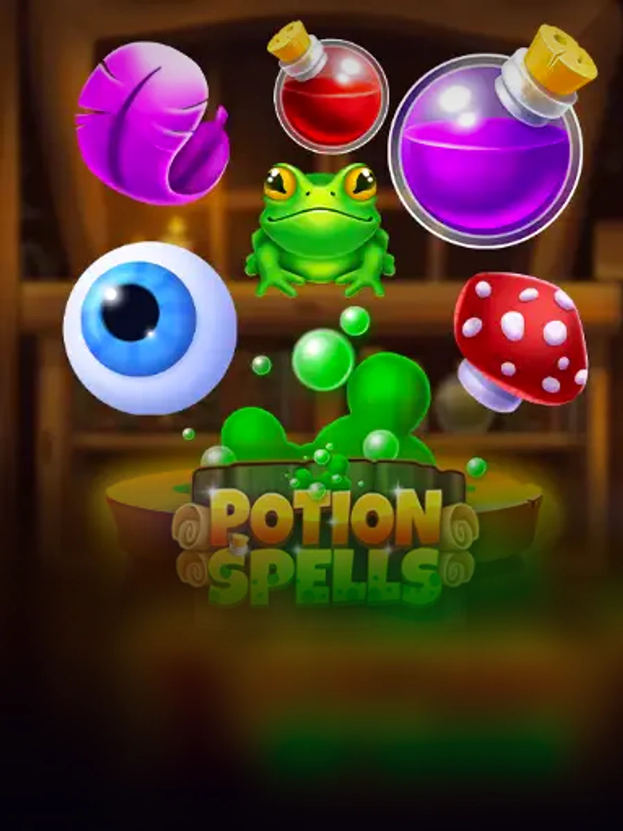 Potion Spells slot game artwork
