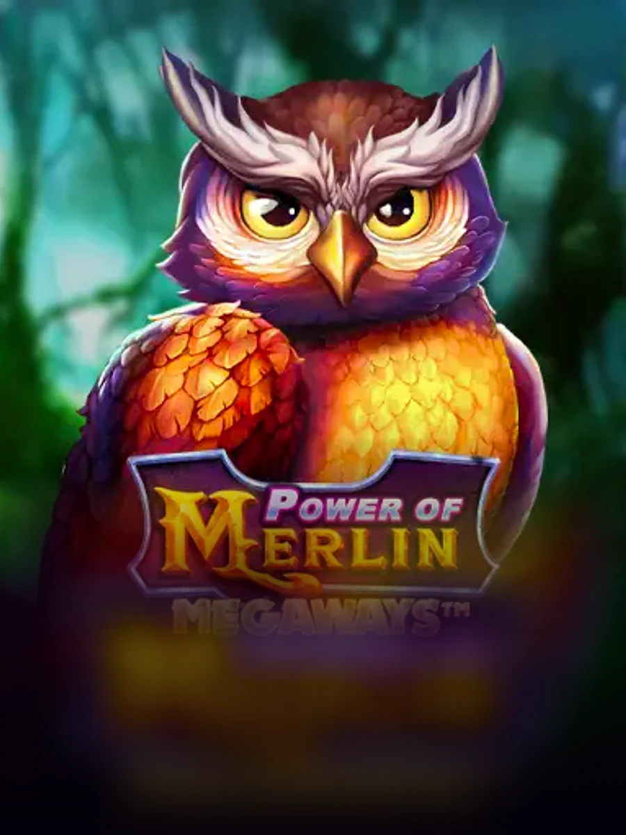 Power of Merlin Megaways slot game artwork