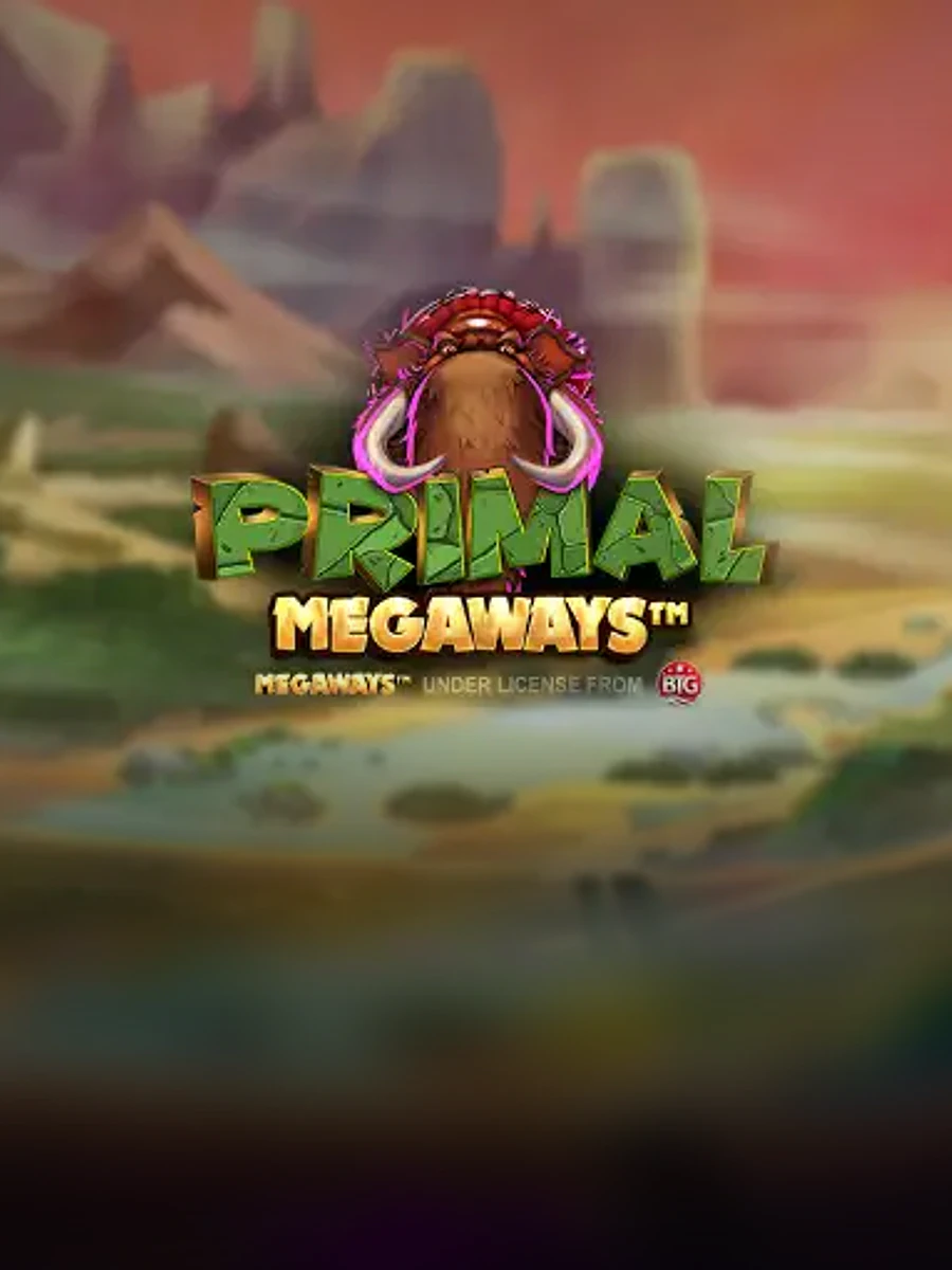 Primal Megaways slot game artwork