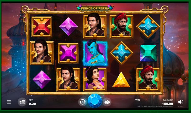 Prince Of Persia slot game artwork