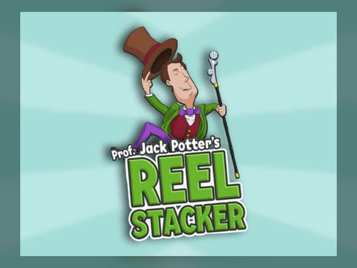 Prof. Jack Potter's Reel Stacker slot game artwork