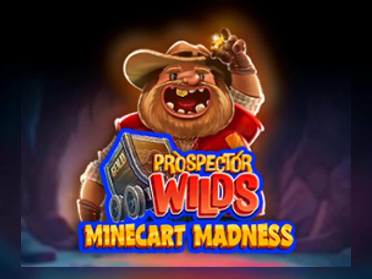 Prospector Wilds Minecart Madness slot game artwork