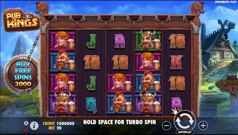Pub Kings slot game artwork