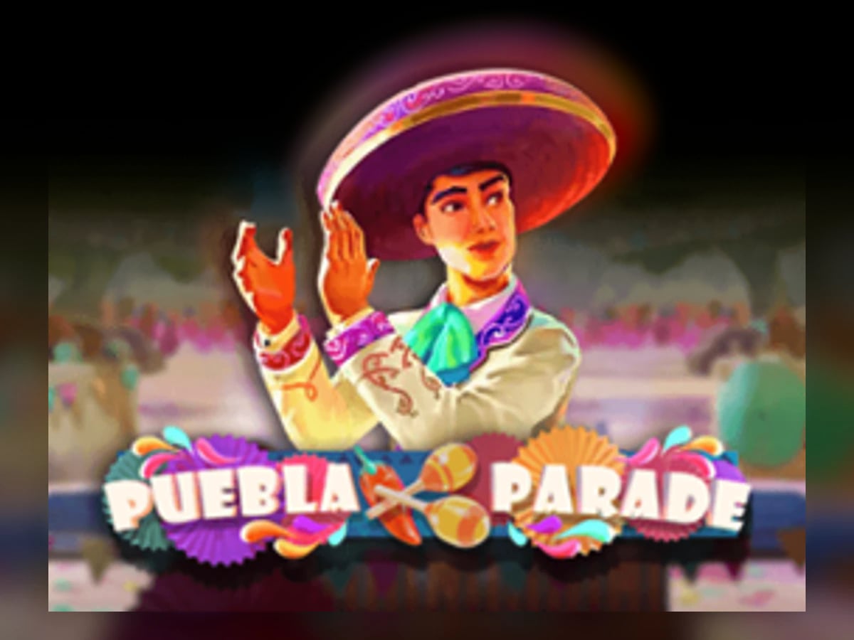 Puebla Parade slot game artwork