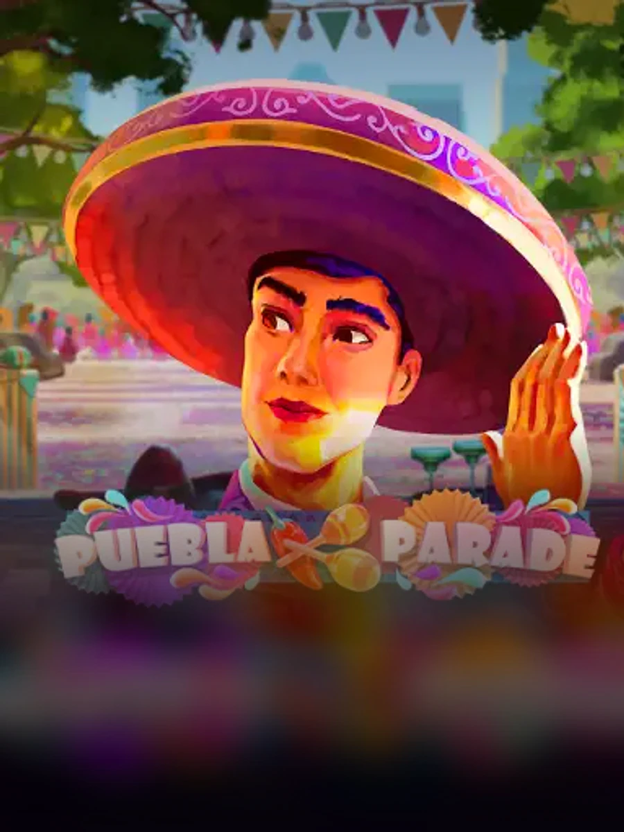 Puebla Parade slot game artwork