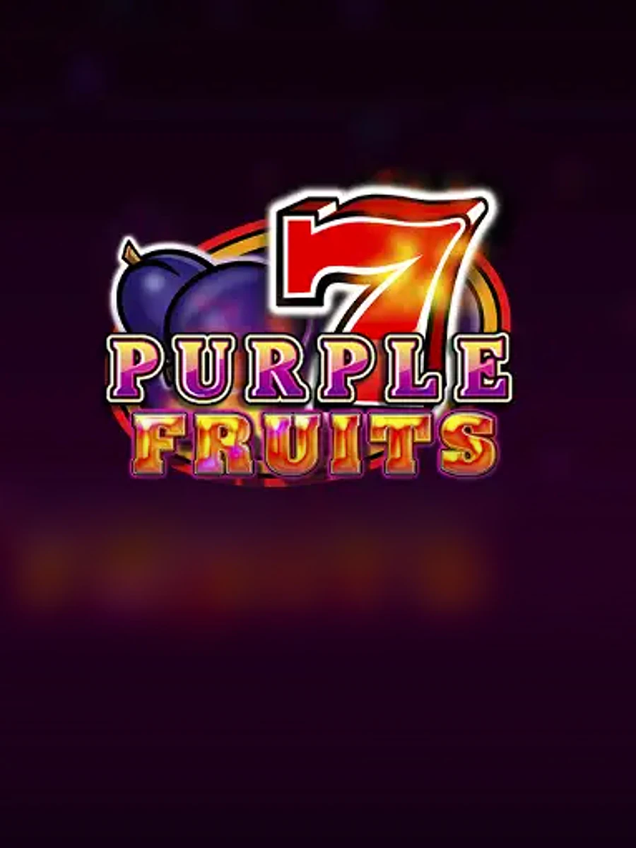 Purple Fruits Dice slot game artwork