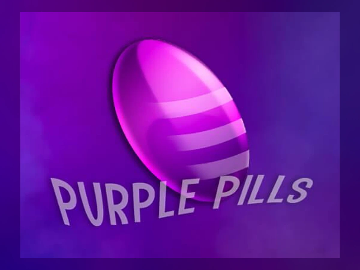 Purple Pills slot game artwork
