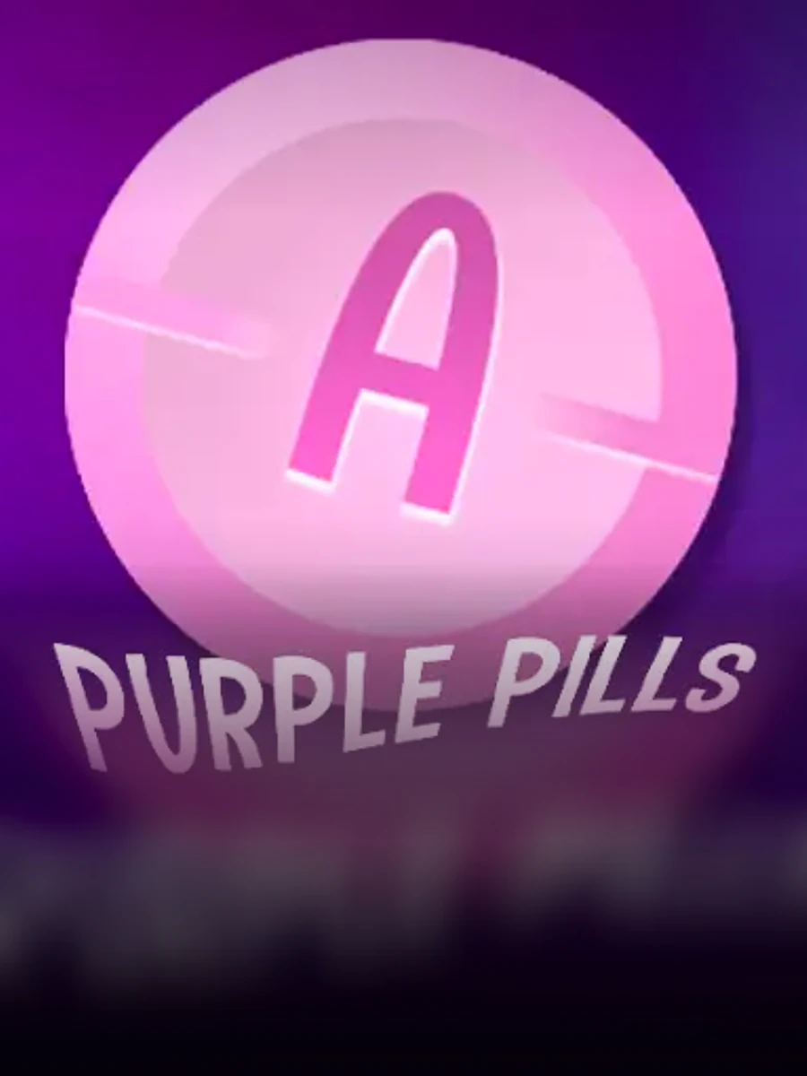 Purple Pills slot game artwork