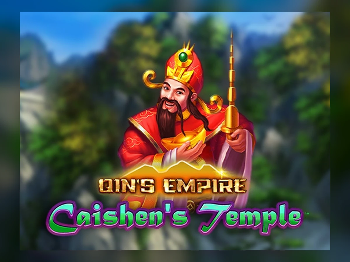 Qin's Empire: Caishen's Temple slot game artwork