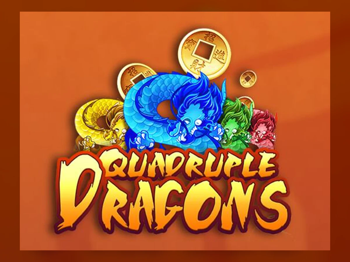 Quadruple Dragons slot game artwork