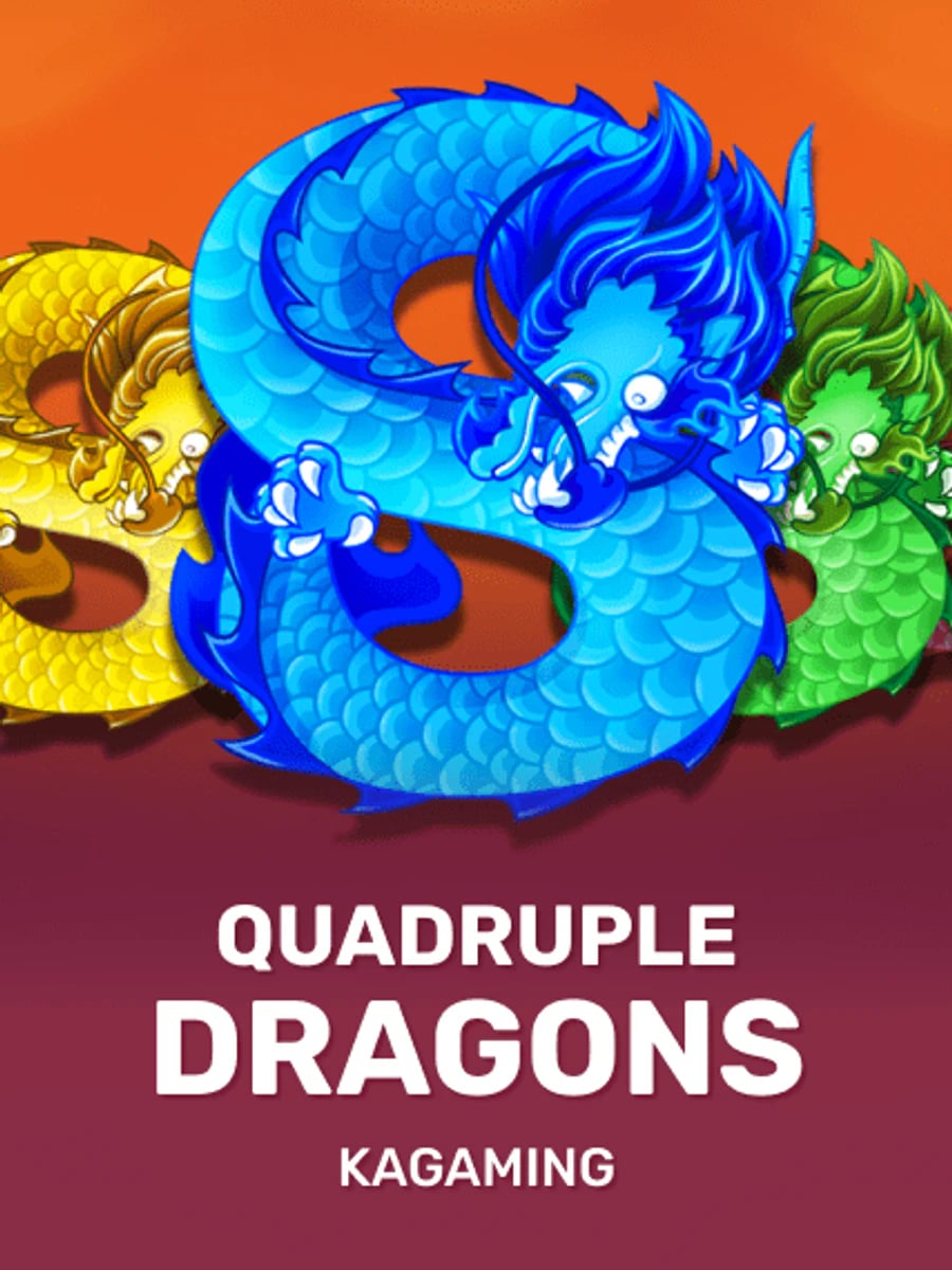 Quadruple Dragons slot game artwork