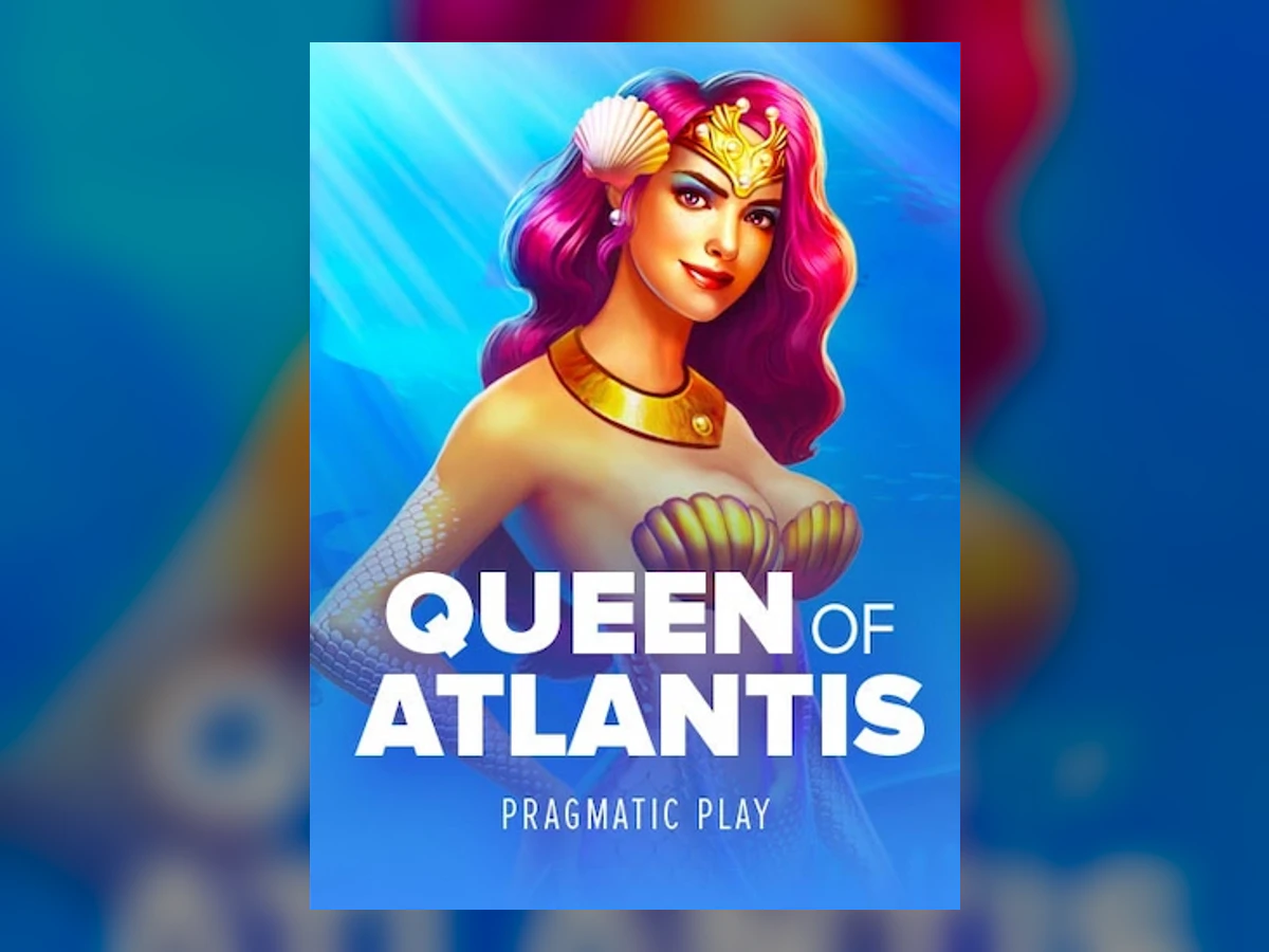 Queen of Atlantis slot game artwork