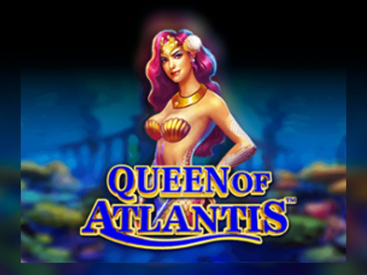 Queen of Atlantis slot game artwork