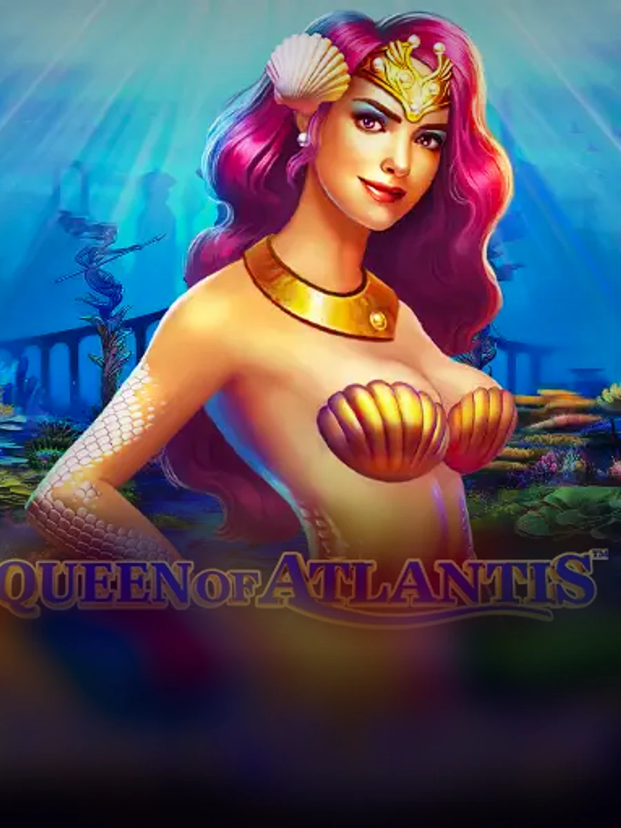 Queen of Atlantis slot game artwork