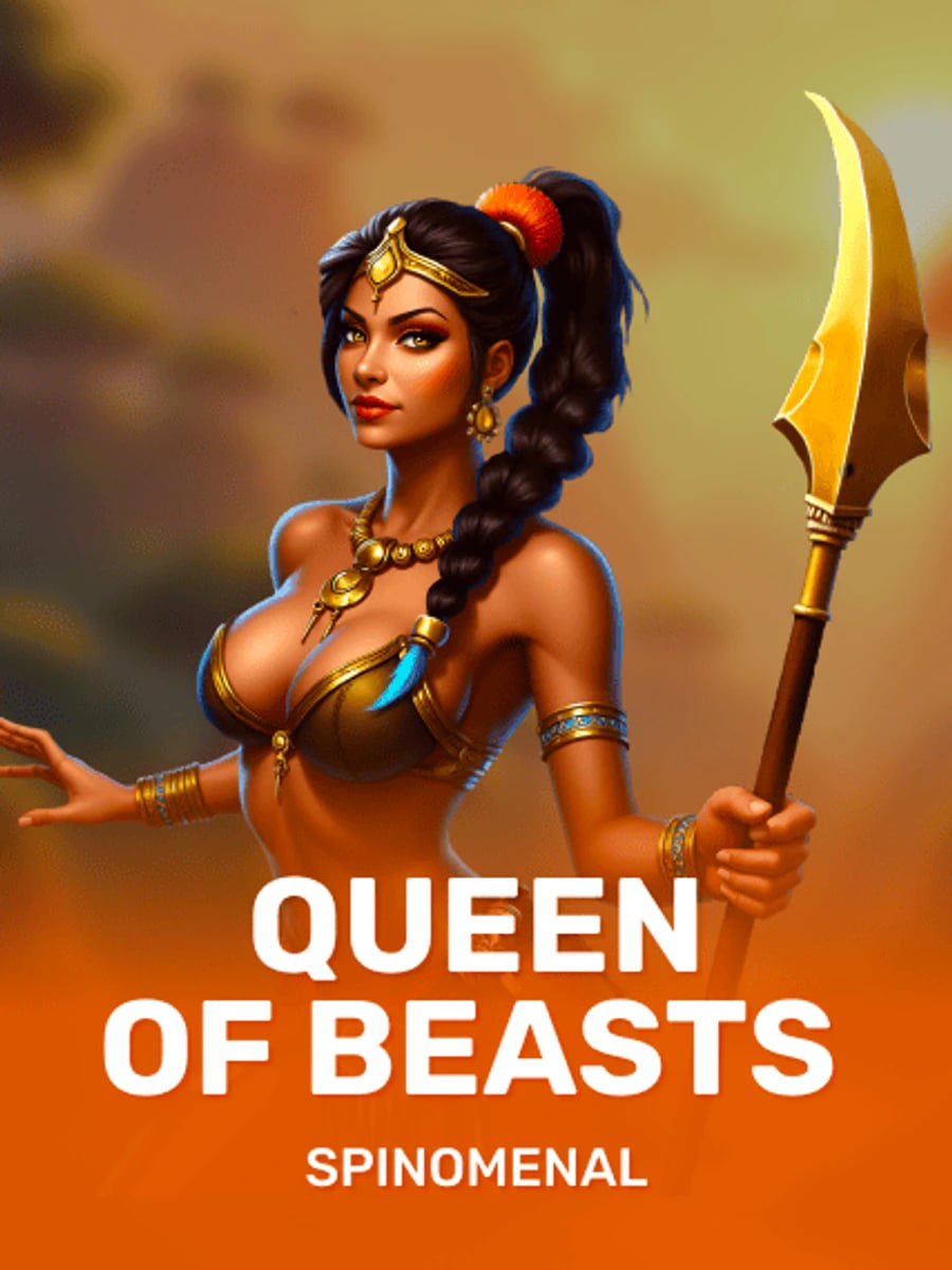 Queen of Beasts slot game artwork