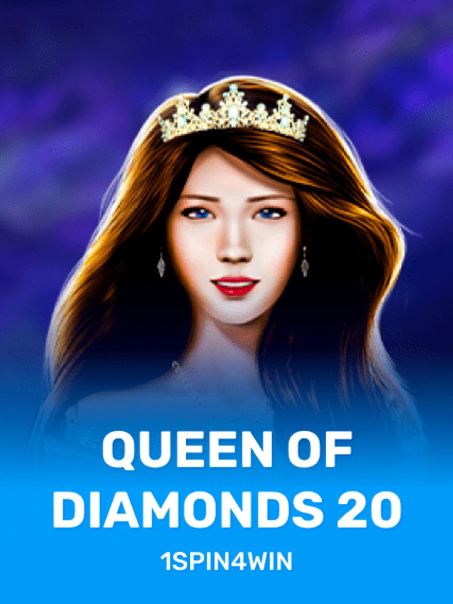 Queen of Diamonds 20 slot game artwork
