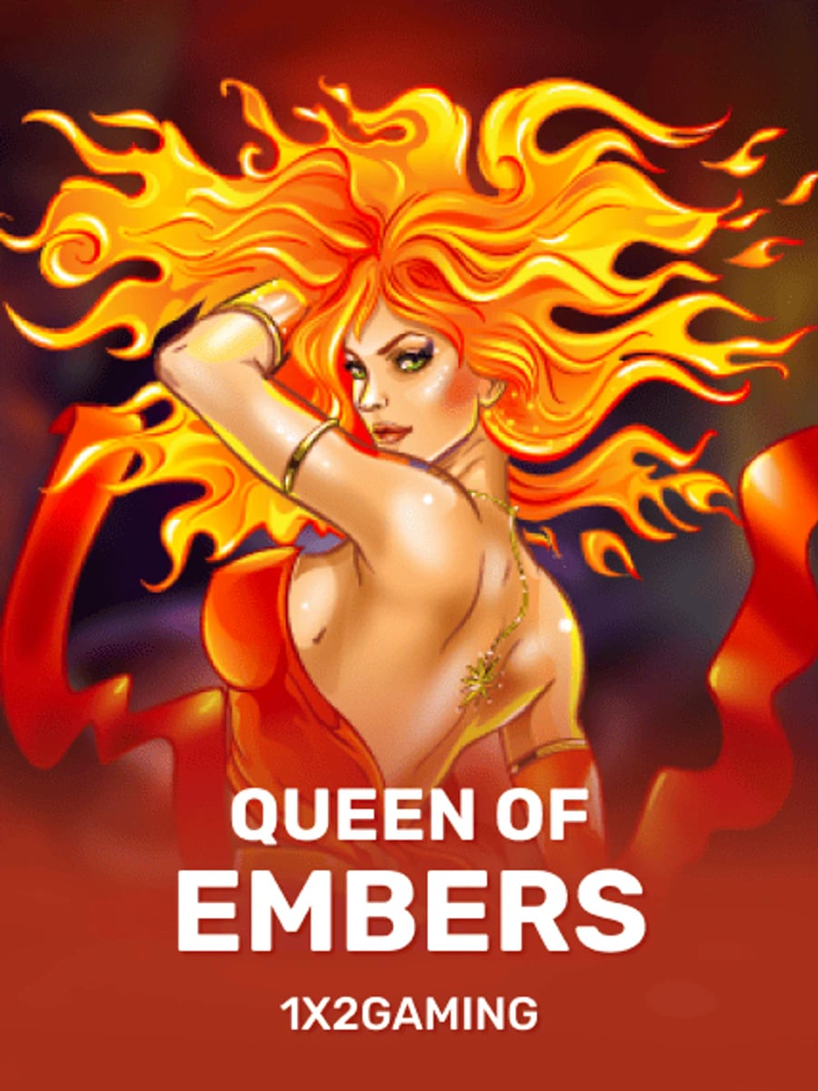Queen of Embers slot game artwork