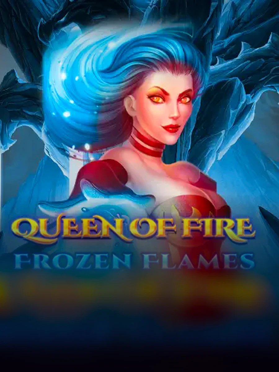 Queen Of Fire - Frozen Flames slot game artwork