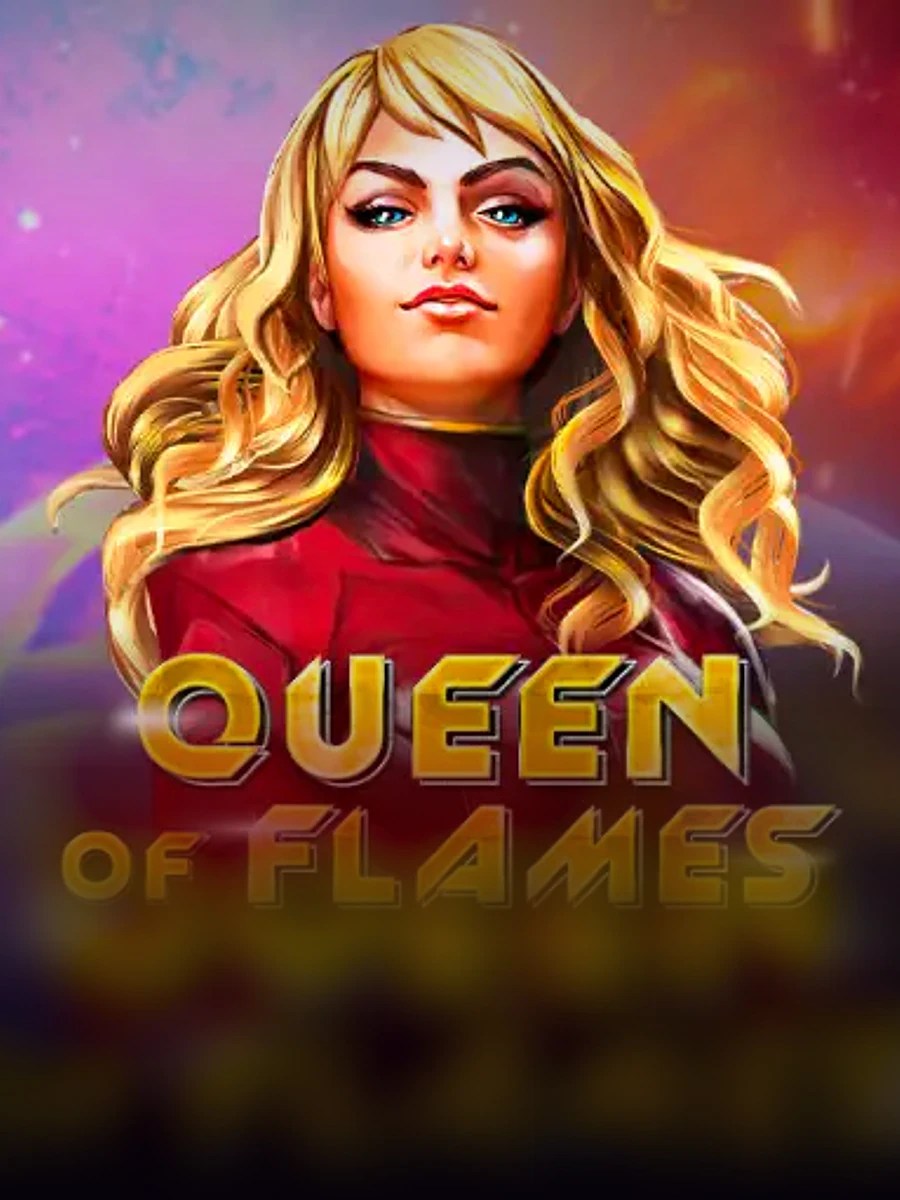 Queen of Flames slot game artwork