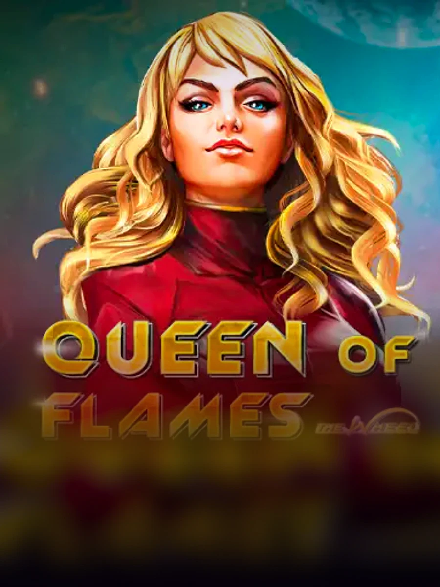 Queen of Flames The Wheel slot game artwork