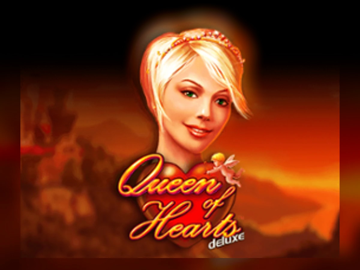 Queen of Hearts Deluxe slot game artwork