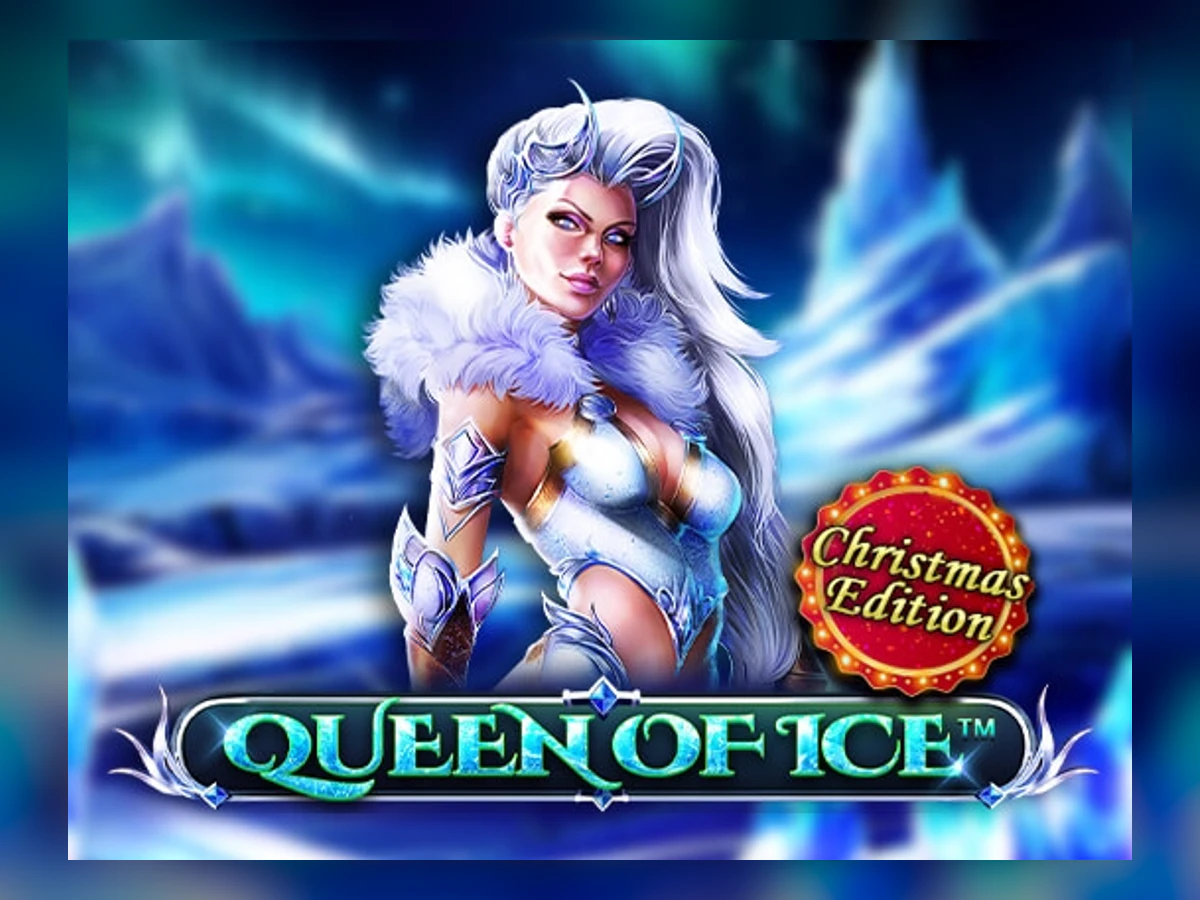 Queen Of Ice Christmas Edition slot game artwork