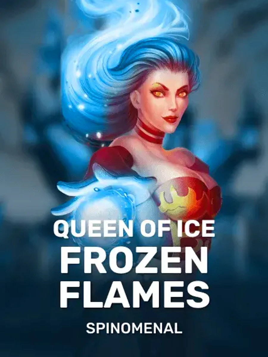 Queen of Ice - Frozen Flames slot game artwork