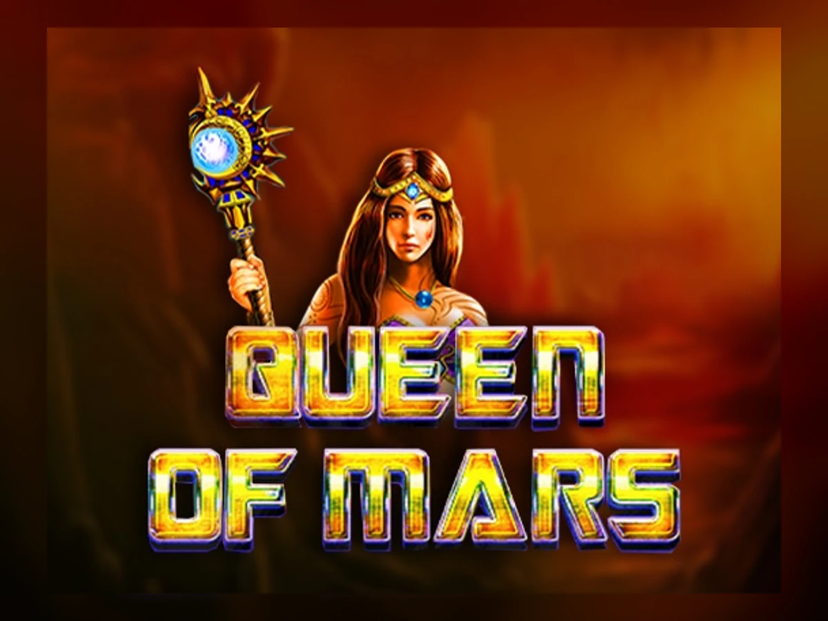 Queen of Mars slot game artwork