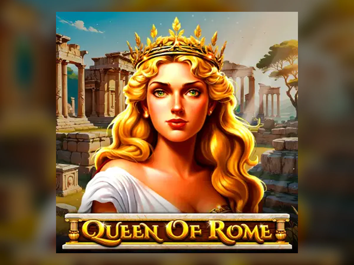 Queen of Rome slot game artwork