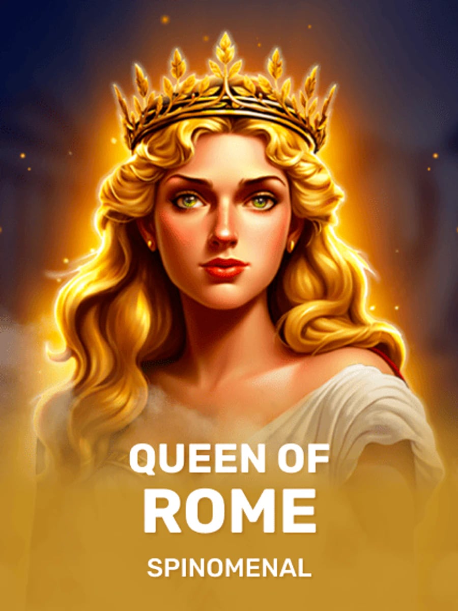 Queen of Rome slot game artwork