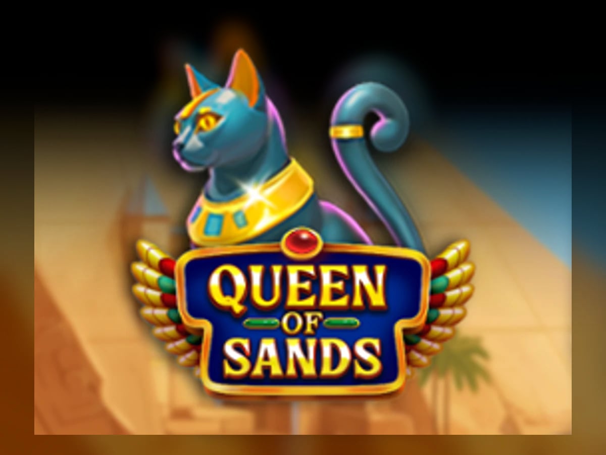 Queen of Sands slot game artwork