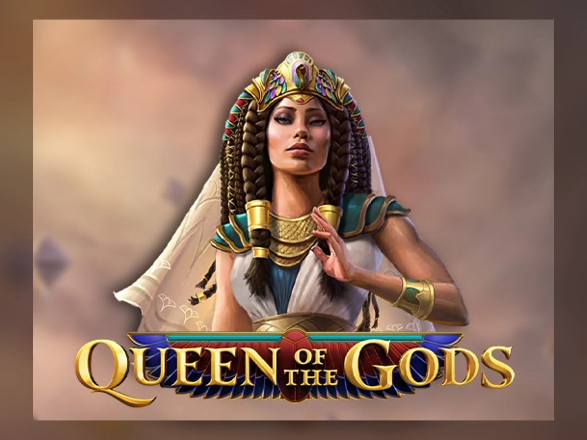 Queen Of The Gods slot game artwork
