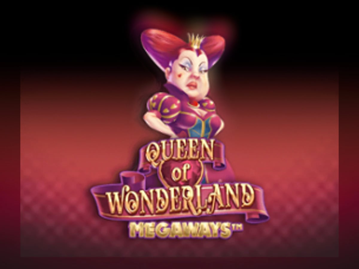 Queen of Wonderland Megaways slot game artwork
