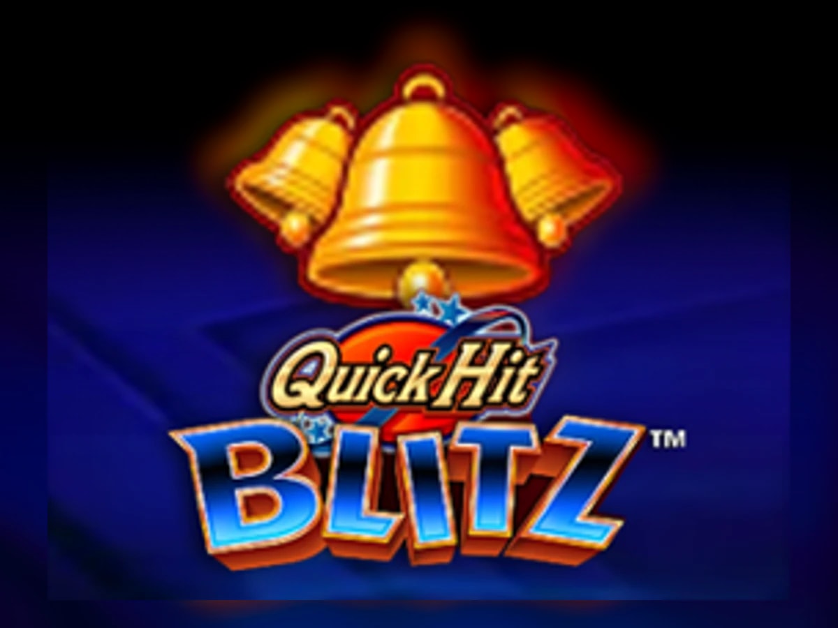 Quick Hit Blitz Blue slot game artwork