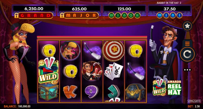 Rabbit In The Hat slot game artwork